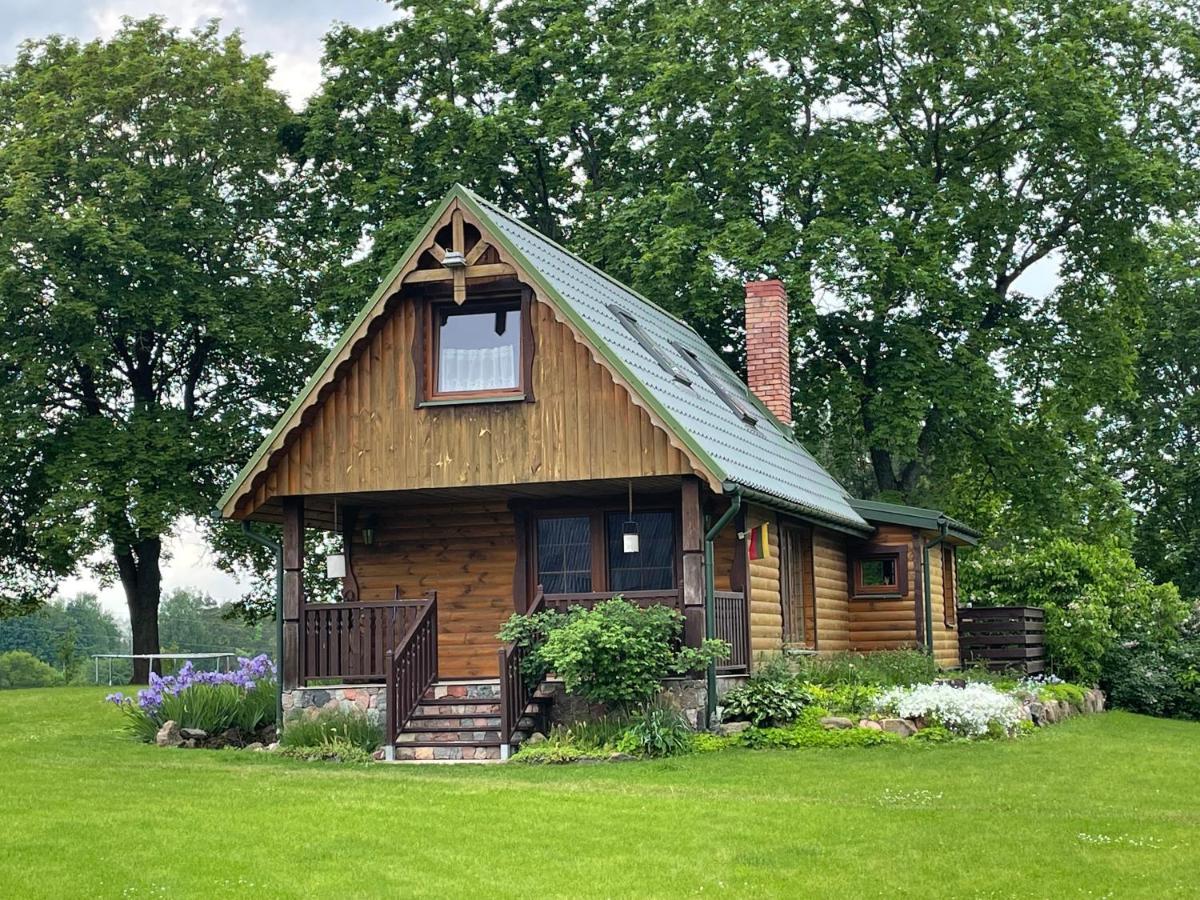 Gintaro Sodyba Villa Lazdijai Exterior photo